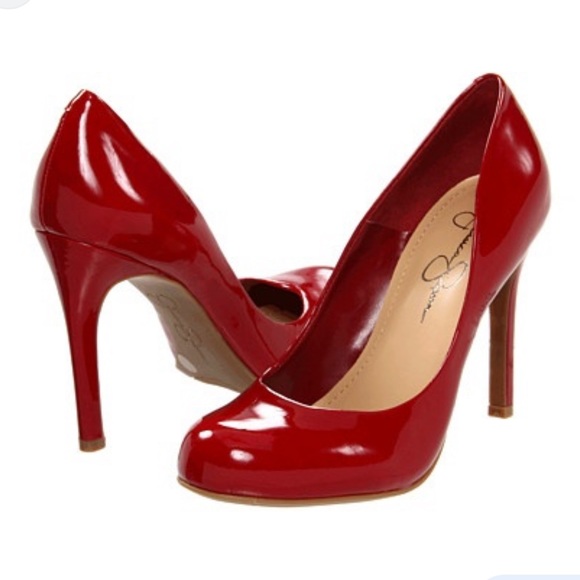 Jessica Simpson Shoes - Ruby red Jessica Simpson Calie heels (11)